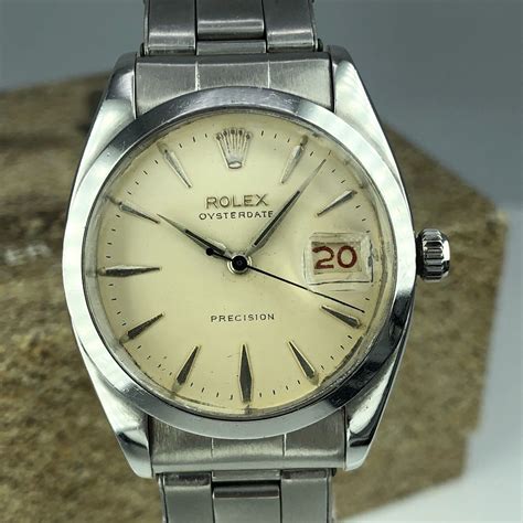 vintage rolex 6694 fluted bezel|Rolex oysterdate precision.